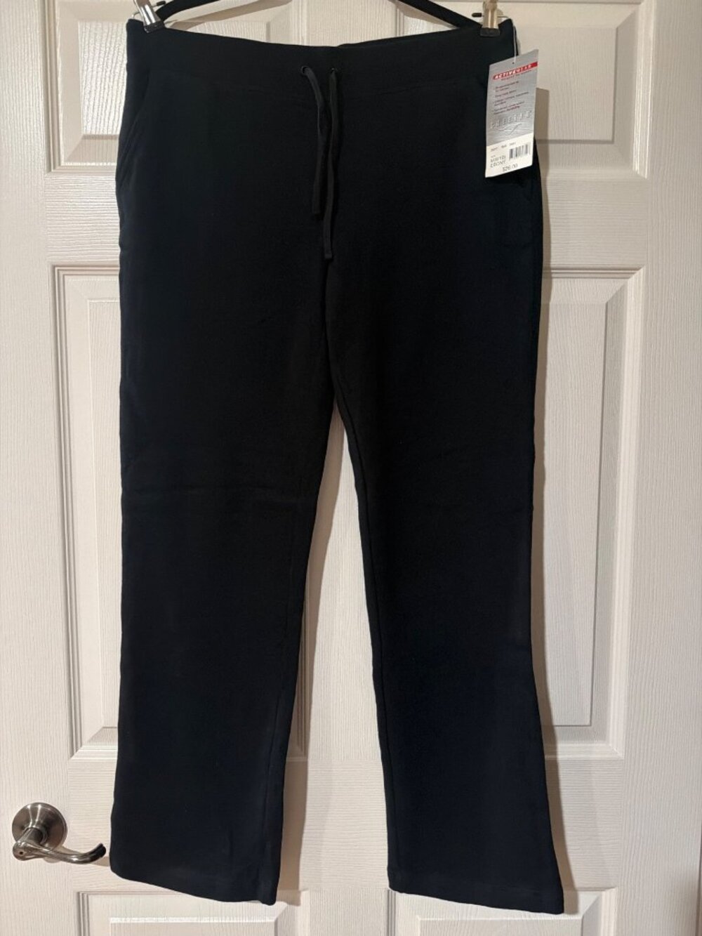 Cheetah Womens Ebony Activewear Pants M (8/10) Cotton Blend Elastic Waist